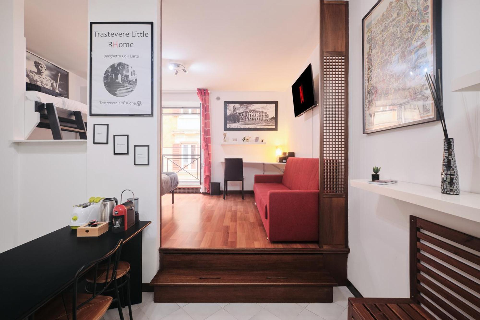 Trastevere- Flat Con Giardino, Ac, Wi-Fi & Netflix Rome Extérieur photo