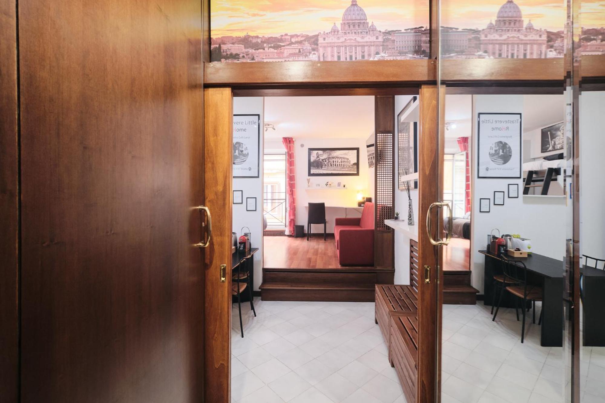 Trastevere- Flat Con Giardino, Ac, Wi-Fi & Netflix Rome Extérieur photo